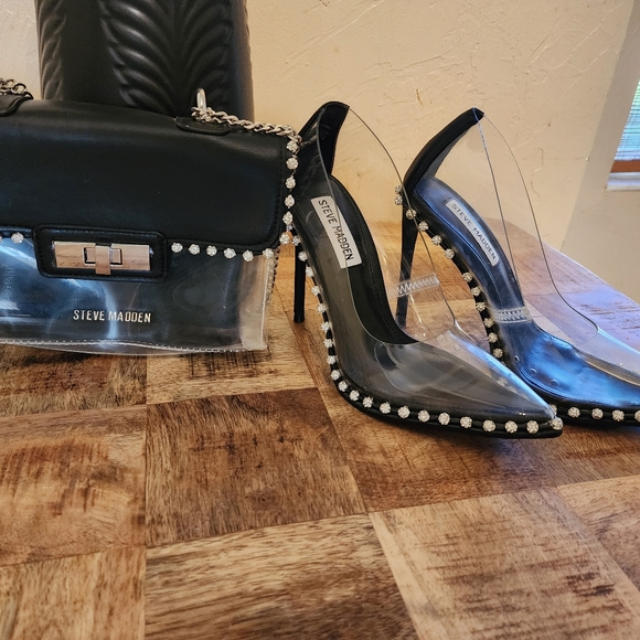 Steve Madden Shoes and Purse Set - Picture 6 of 6